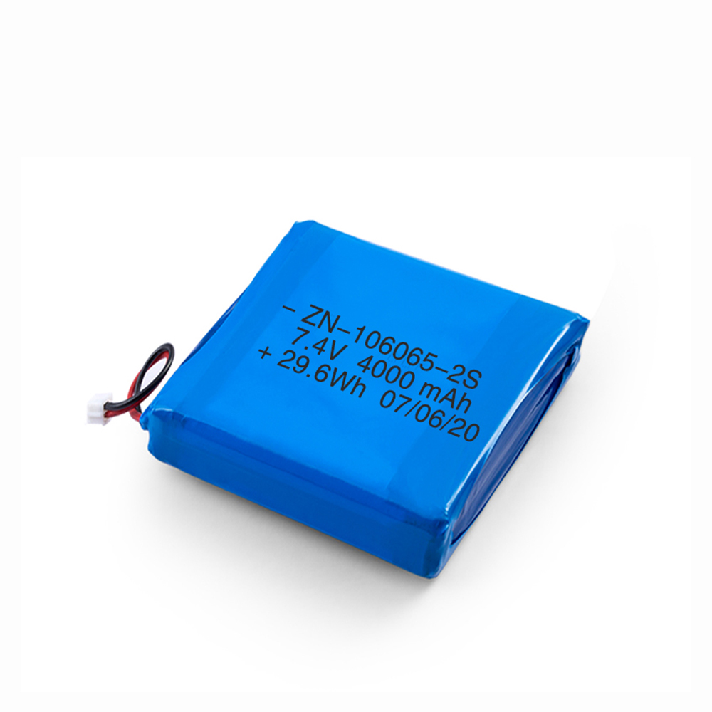 7.4V 4000mAh 리튬 폴리머 배터리 팩 106065