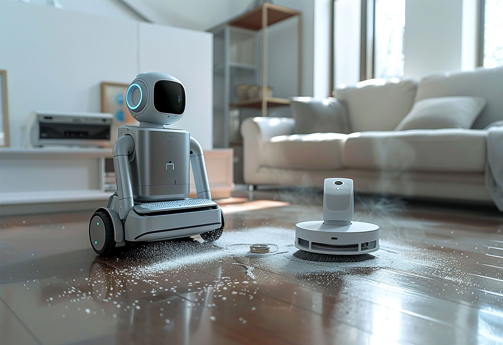 Pacco batterie ai polimeri di litio da 22,2 V per robot compagno di studio